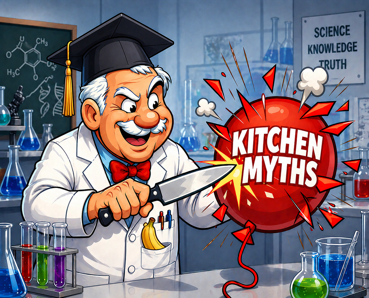 Chef pops myths balloon