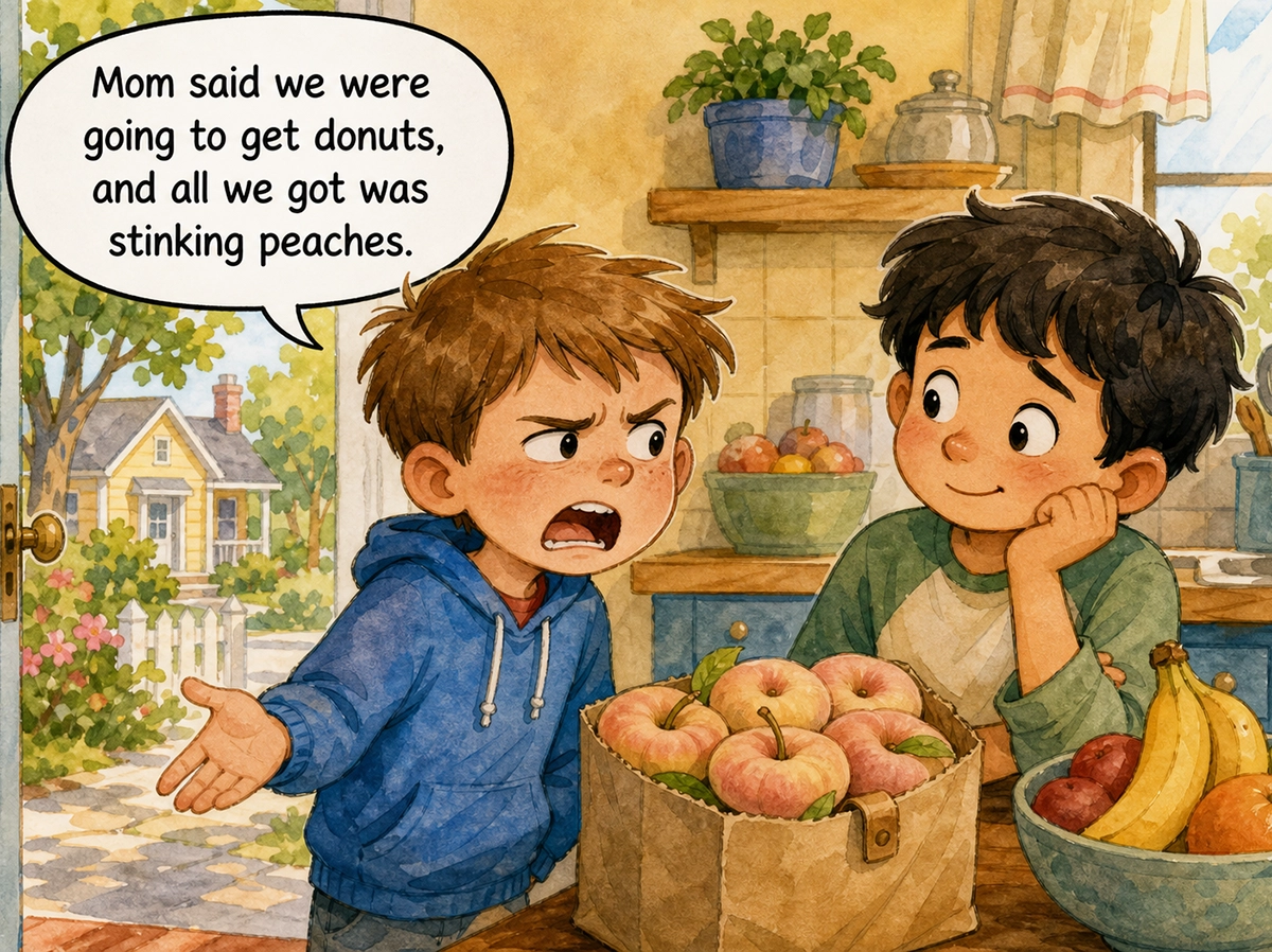 Donut peaches