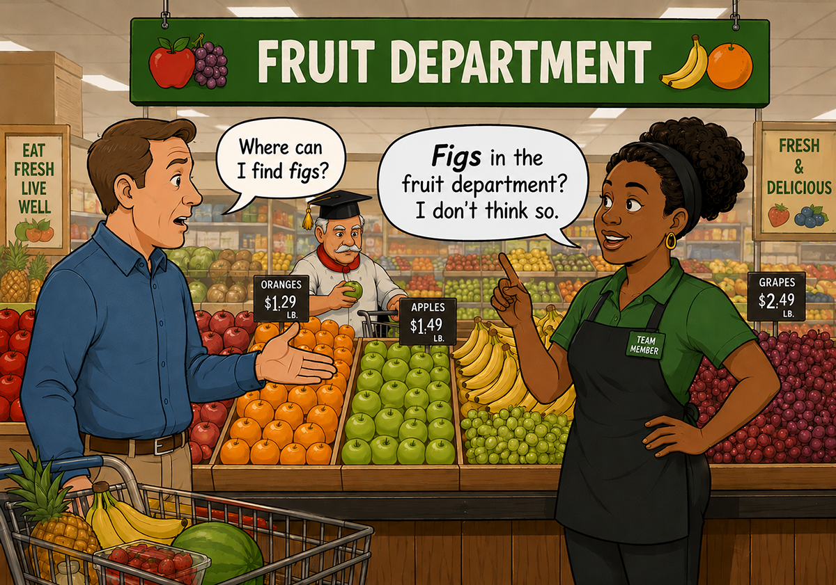 Shopping for figs