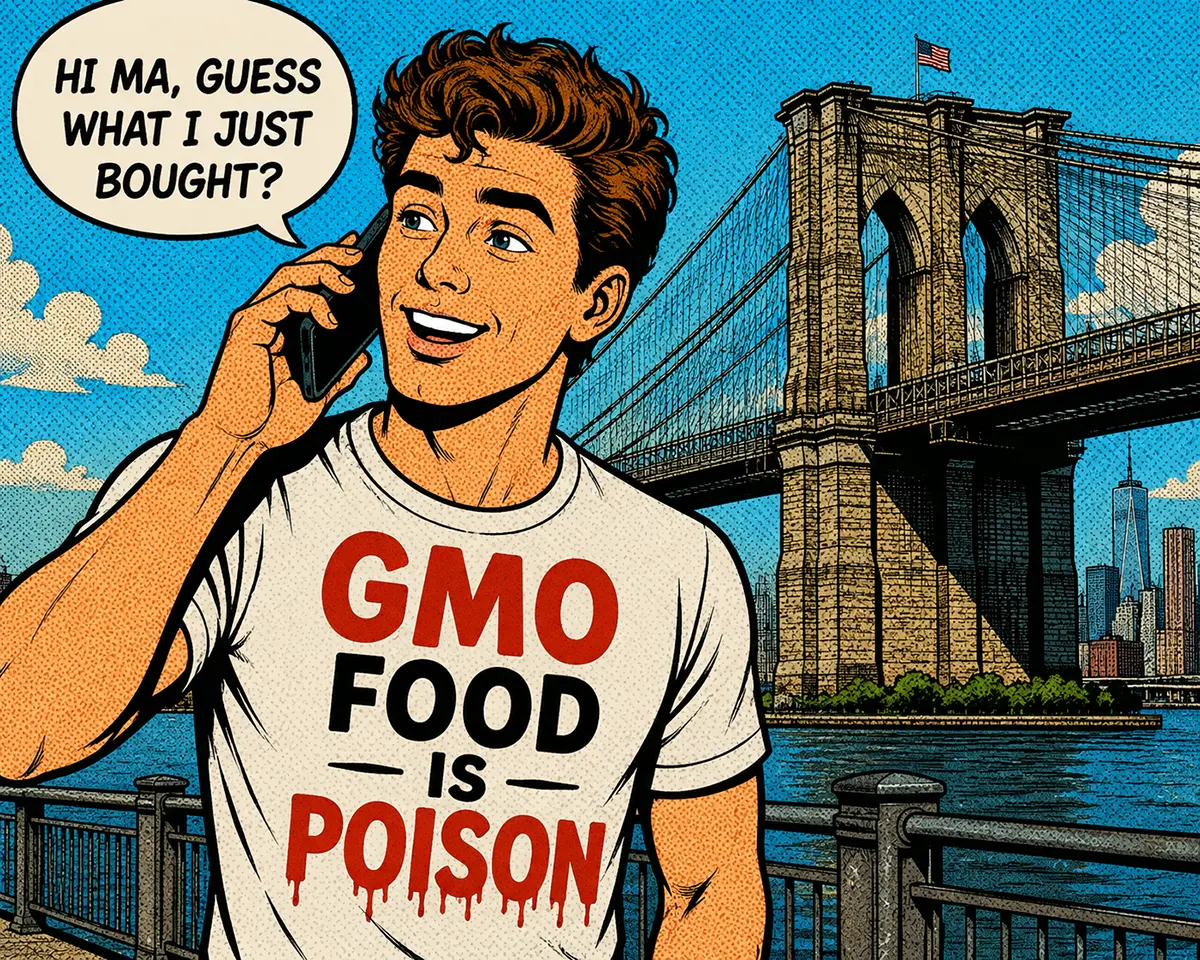 GMO critic buys bridge
