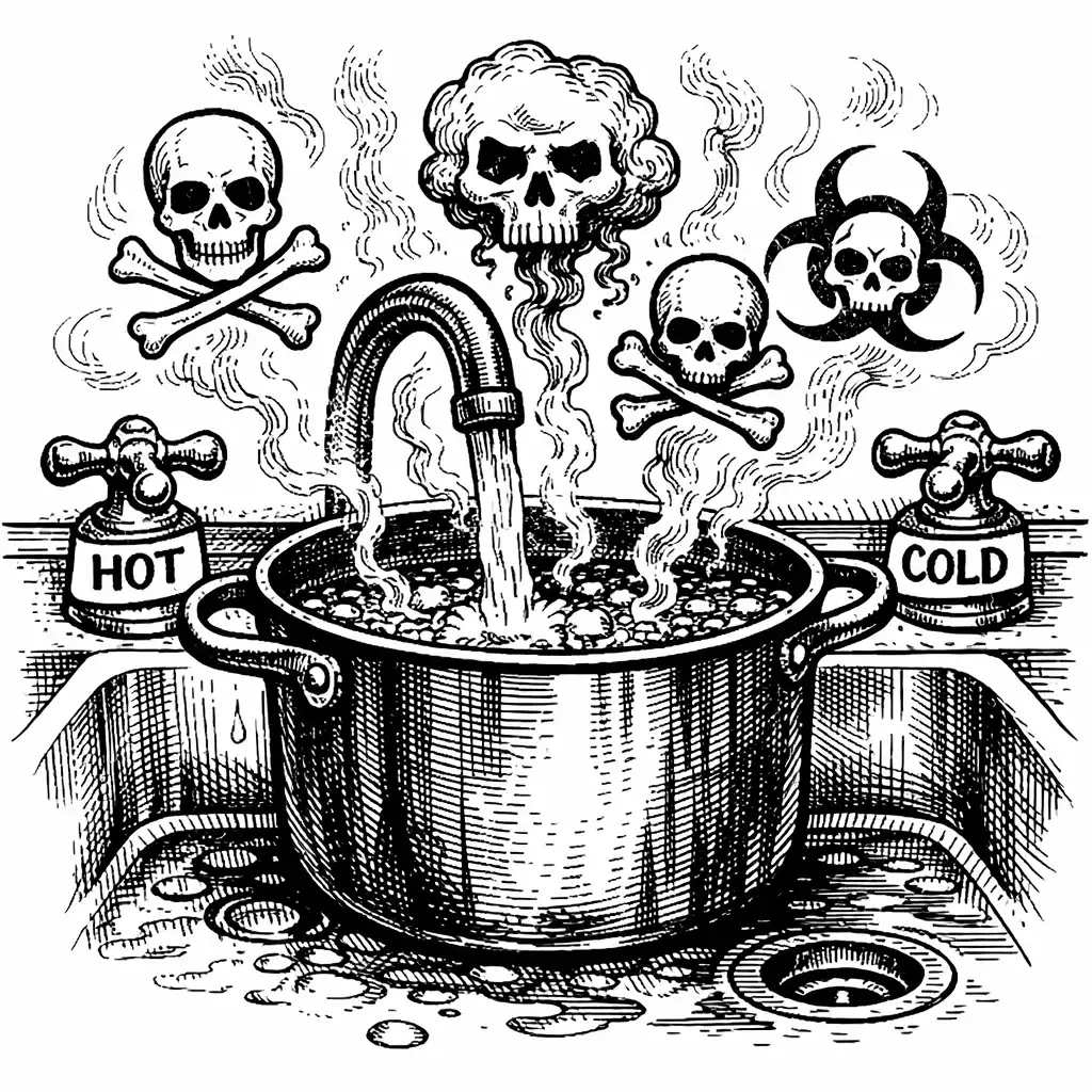 Hot tap water