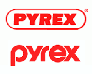 Pyrex logos old and new
